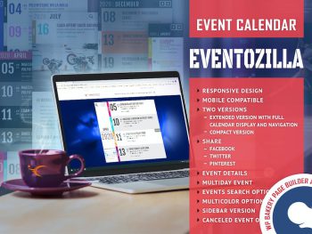 EventoZilla - Event Calendar - Addon For WPBakery WordPress Eklentisi