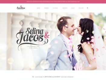 Everline - Wedding Events HTML Template Yazı Tipi