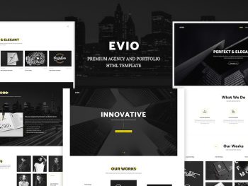 Evio - Agency & Portfolio HTML Template Yazı Tipi