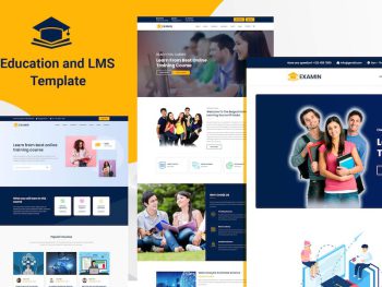 Examin - Education and LMS Template Yazı Tipi