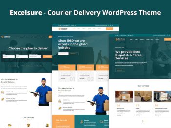 Excelsure - Courier Delivery WordPress Teması
