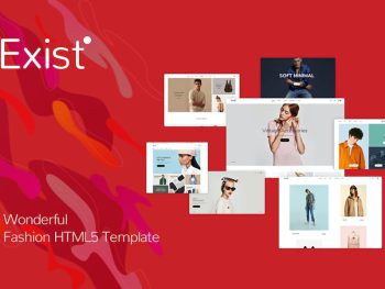 Exist - Wonderful Fashion HTML Template Yazı Tipi