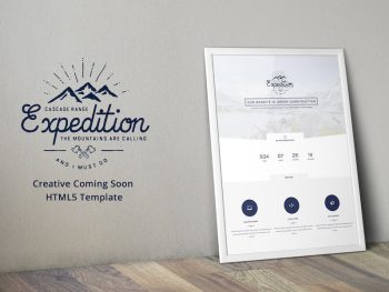 Expedition - Creative Coming Soon HTML5 Template Yazı Tipi