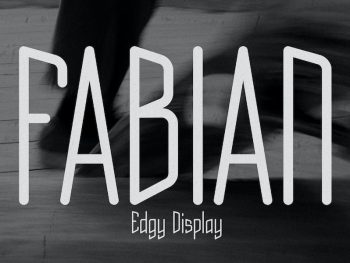 Fabian - Edgy Punk Display Yazı Tipi
