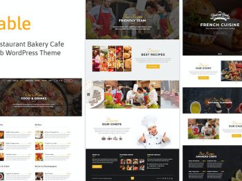 Fable - Restaurant Bakery Cafe Pub WordPress Teması