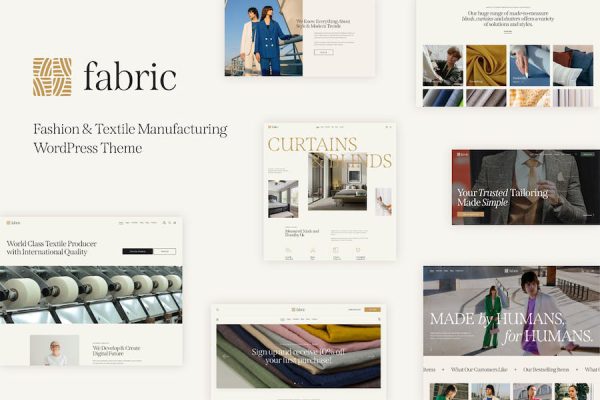 Fabric WordPress Teması