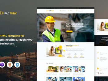 Factory - Industrial Business HTML Template Yazı Tipi