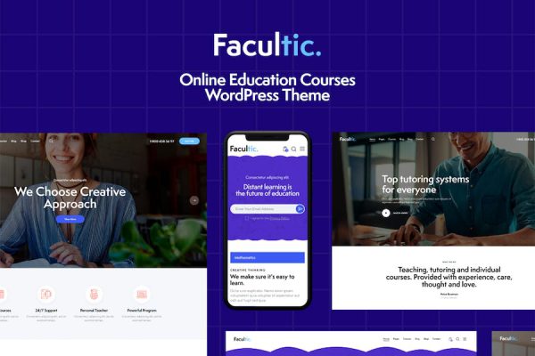 Facultic WordPress Teması