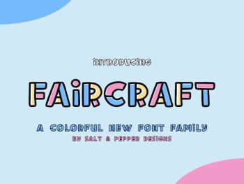 Faircraft Font Family Yazı Tipi