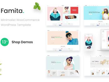 Famita - Minimalist WooCommerce WordPress Teması