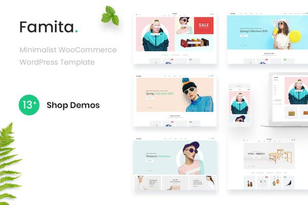 Famita - Minimalist WooCommerce WordPress Teması