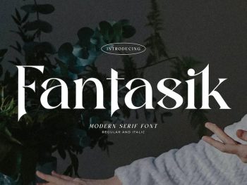 Fantasik Modern Serif Font Yazı Tipi