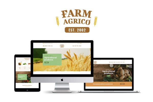 Farm Agrico - Agricultural Business WP Theme WordPress Teması