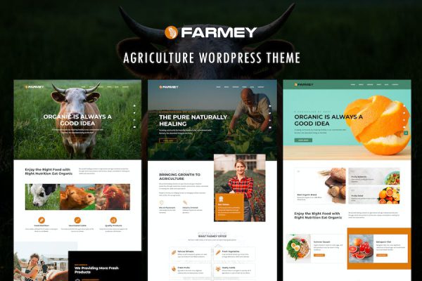 Farmey - Agriculture WordPress Teması