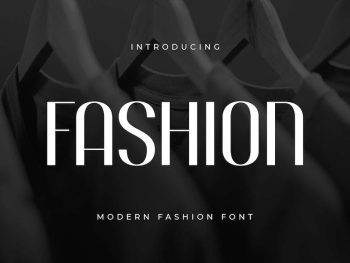 Fashion - Modern Fashion Font Yazı Tipi