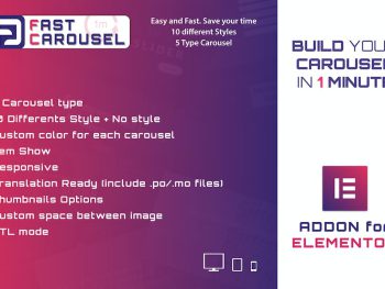 Fast Carousel for Elementor - WordPress Plugin WordPress Eklentisi