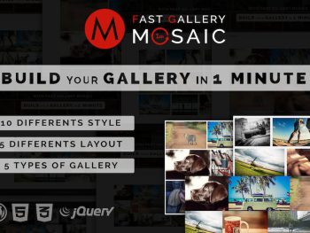 Fast Gallery Mosaic - Wordpress Plugin WordPress Eklentisi