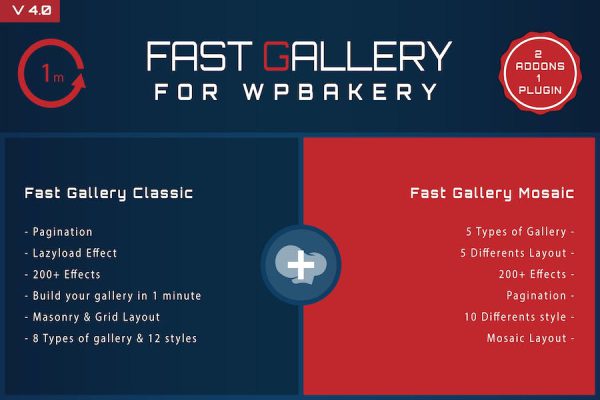 Fast Gallery for WPBakery Wordpress Plugin WordPress Eklentisi