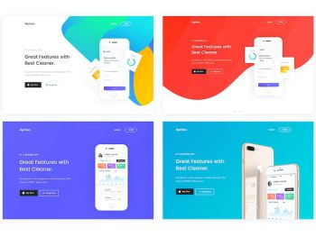 Faster- App Landing Page HTML Template Yazı Tipi