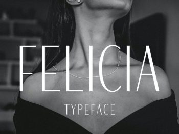 Felicia - Sleek Beauty Typeface Yazı Tipi