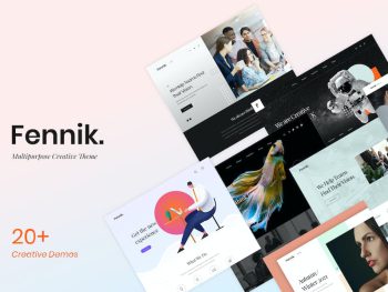 Fennik - Multipurpose Creative Theme WordPress Teması