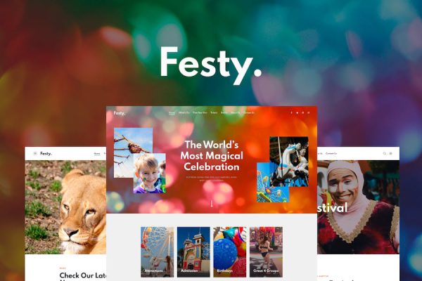 Festy WordPress Teması