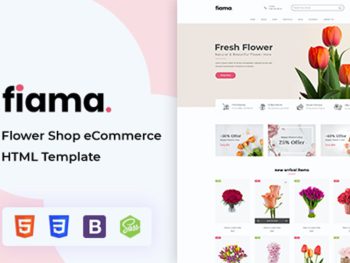 Fiama - Flower & Florist Shop Bootstrap Template Yazı Tipi