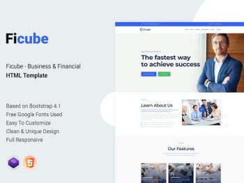 Ficube - Business & Financial HTML Template Yazı Tipi