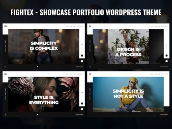 Fightex - Showcase Portfolio WordPress Teması