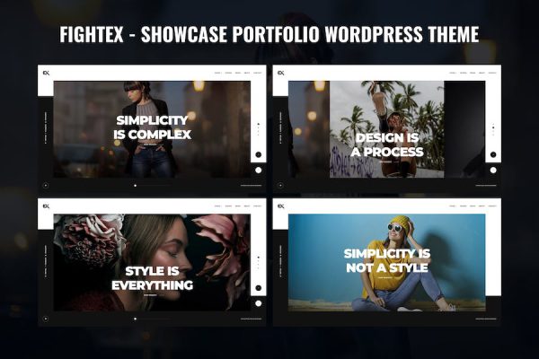 Fightex - Showcase Portfolio WordPress Teması