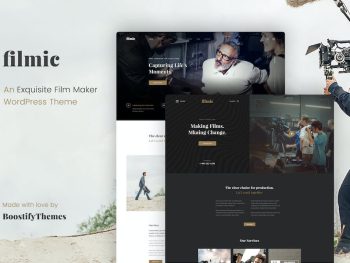 Filmic - Movie Studio & Film Maker WordPress Teması