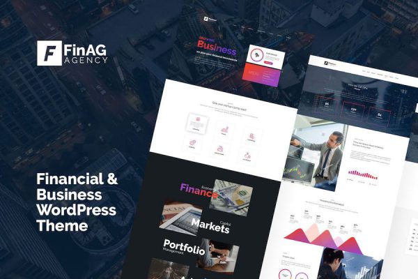 Finag - Creative & Finance Agency WordPress Teması