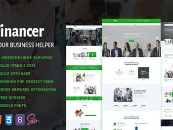 Financer - Consulting & Business Template Yazı Tipi