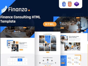 Finanzo | HTML Template Yazı Tipi