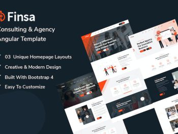 Finsa -Consultancy & Business Angular Template Yazı Tipi