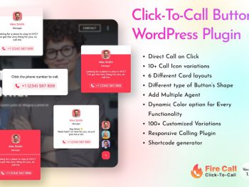 Fire Call - WordPress Click-To-Call Button Plugin WordPress Eklentisi