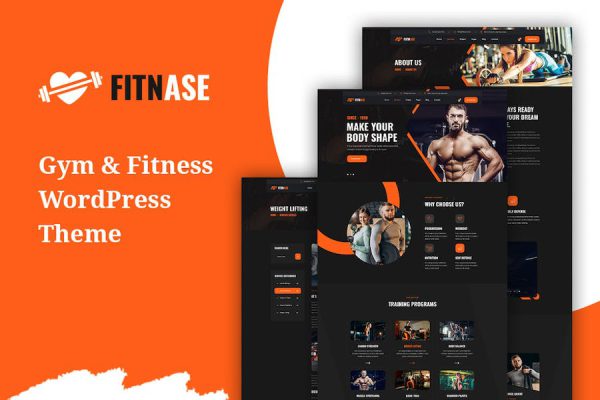 Fitnase - Gym And Fitness WordPress Teması