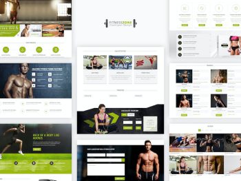 Fitness Zone | Sports Template for Gym & Fitness Yazı Tipi