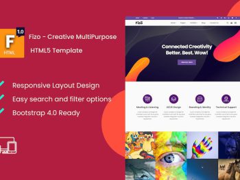 Fizo - Creative MultiPurpose HTML5 Template Yazı Tipi