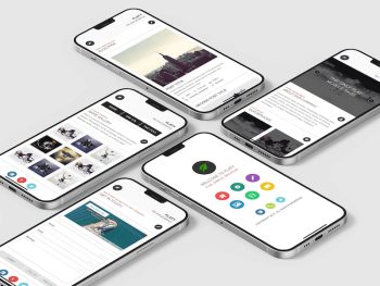 Flaty | Mobile Website Template Yazı Tipi