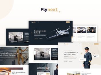 Flynext – Private Airlines Charters HTML Template Yazı Tipi