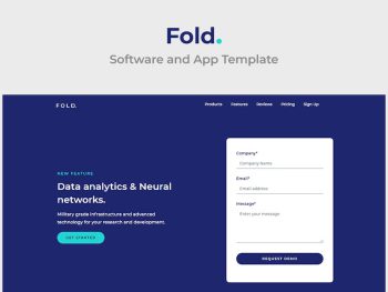 Fold - Multipurpose Software and App Template Yazı Tipi