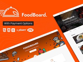 FoodBoard | Food Order Wizard with Online Payment Yazı Tipi