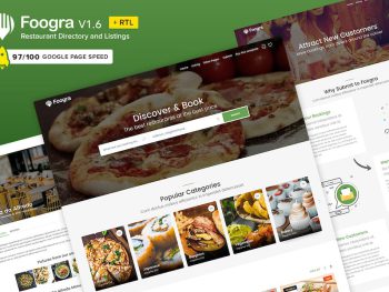 Foogra - Restaurants Directory & Listings Template Yazı Tipi