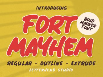 Fort Mayhem Yazı Tipi