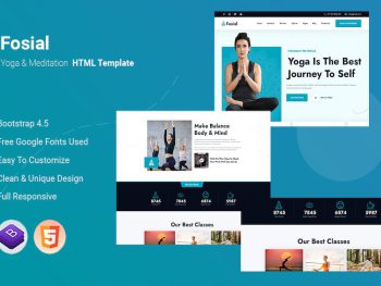 Fosial - Yoga & Meditation HTML Template Yazı Tipi