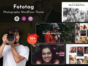 Fototag – Photography WordPress Teması