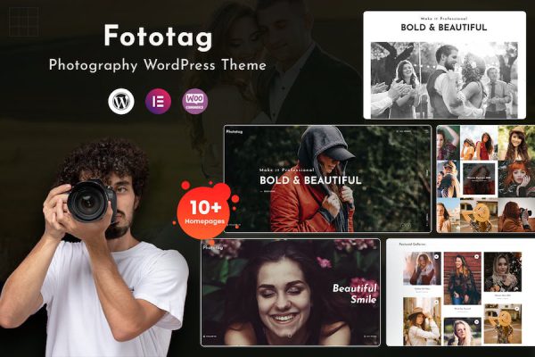 Fototag – Photography WordPress Teması