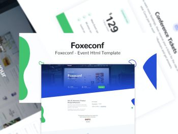 Foxeconf - Event HTML Template Yazı Tipi