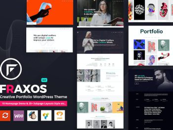 Fraxos - Creative PortfolioTyp WordPress Teması